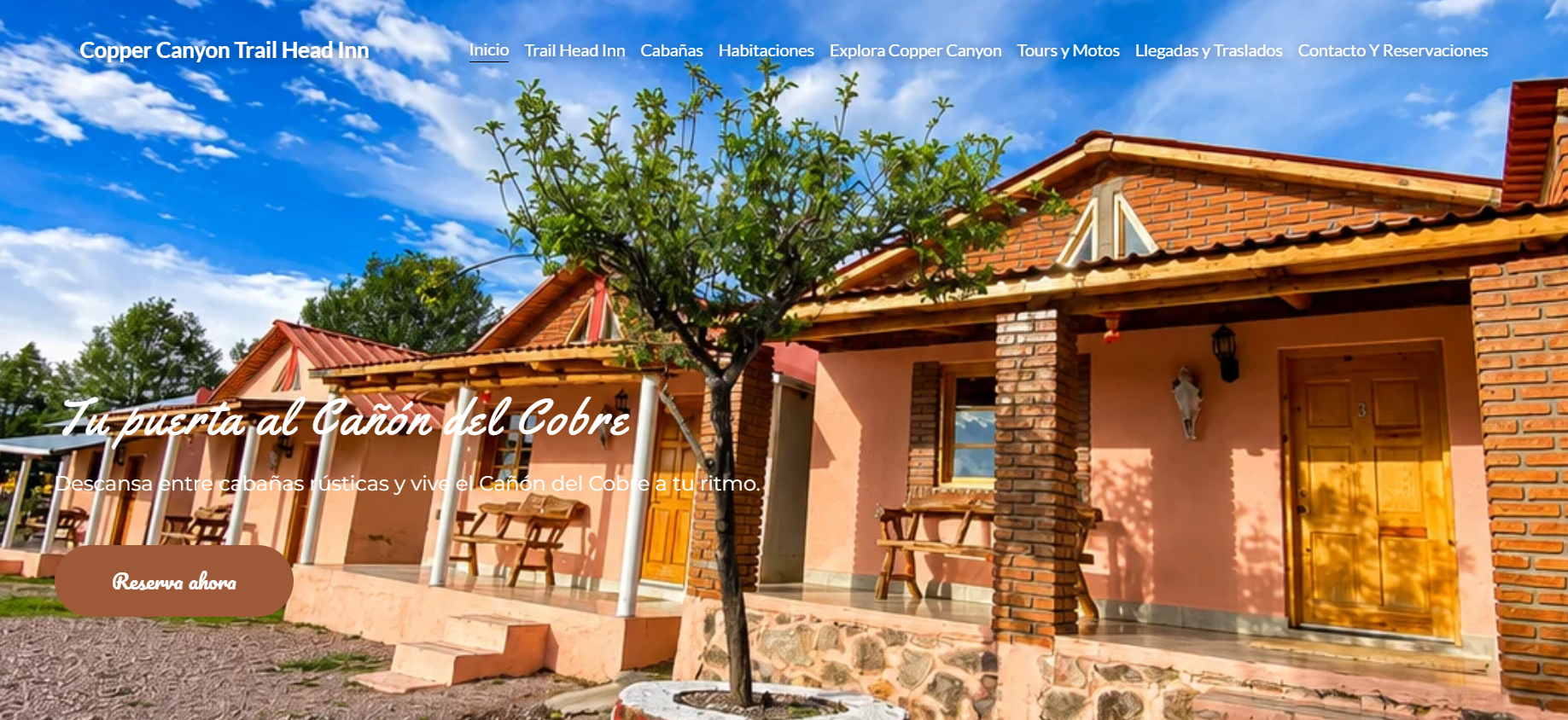 Copper Canyon Trail Head Inn website