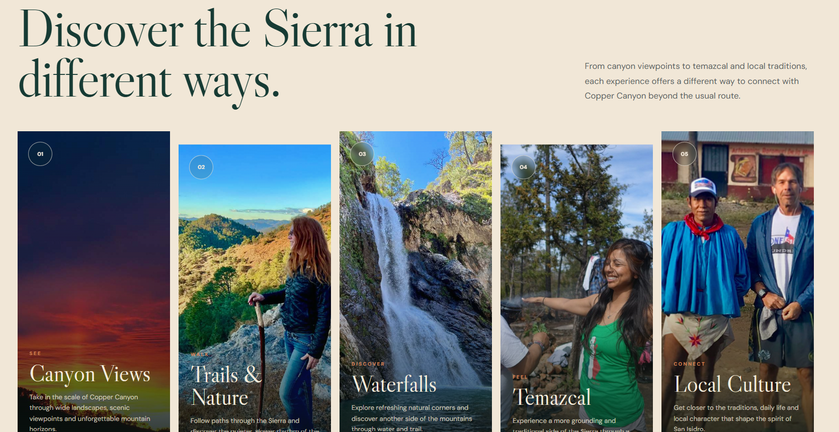 Copper Canyon San Isidro website
